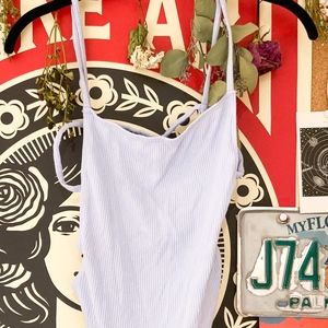 Urban outfitters light purple strappy bodysuit